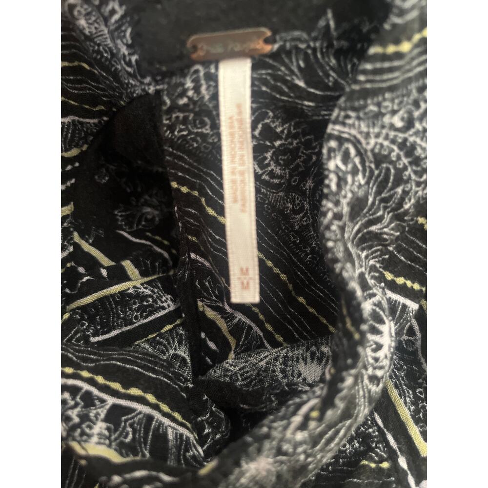 Free People Walking On A Dream Oversized Tunic Top-Sexy Sz M - Picture 7 of 7
